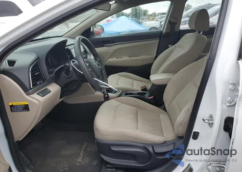 2018 Hyundai Elantra Se from USA, damaged, VIN 5NPD74LF0JH219744